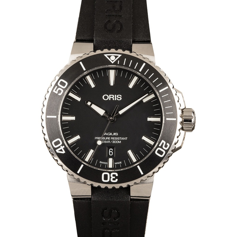 Buy Oris Aquis 01 733 7730 4154-07 4 24 64EB  – Sku: 7730 4154