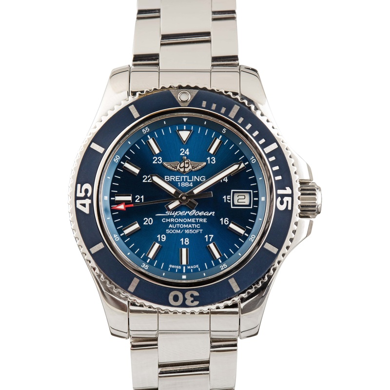 Buy Used Breitling Superocean A17365D1C957  – Sku: 173830
