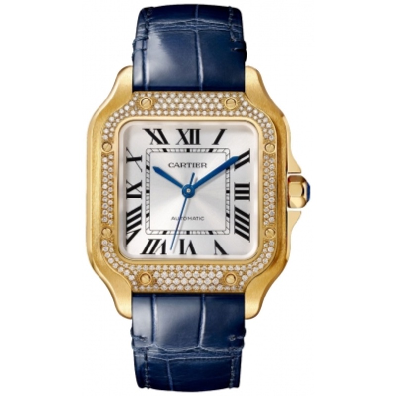 WJSA0013   Cartier Santos De Cartier Medium Midsize Watch