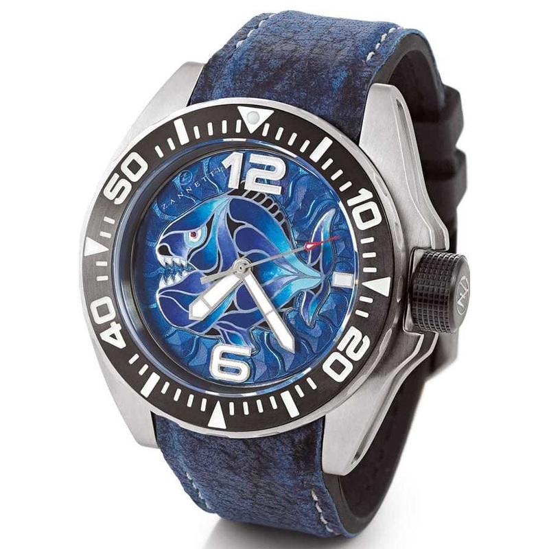 Zannetti Piranha Champleve Blue PHN.A2S-D.2A.C
