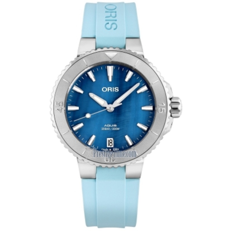 01 733 7770 4155-07 4 18 65FC   Oris Aquis Date 36.5mm Ladies Watch