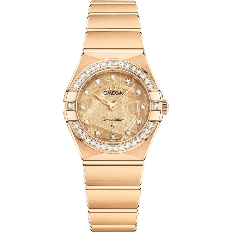 Omega Constellation Meteorite Dial Gold and Diamonds 25mm 131.55.25.60.99.003