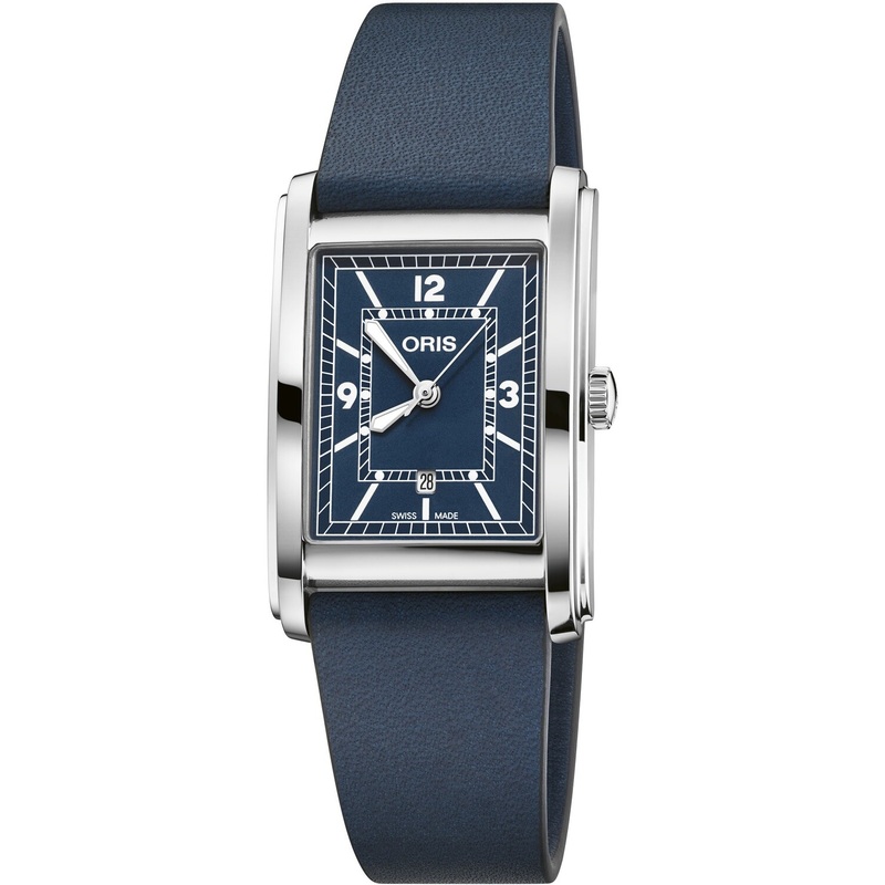 Oris Rectangular Blue
