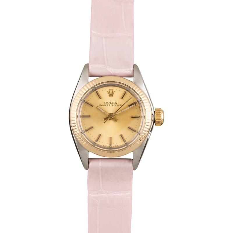 Vintage Rolex Lady Datejust 6719 Ref Two Tone