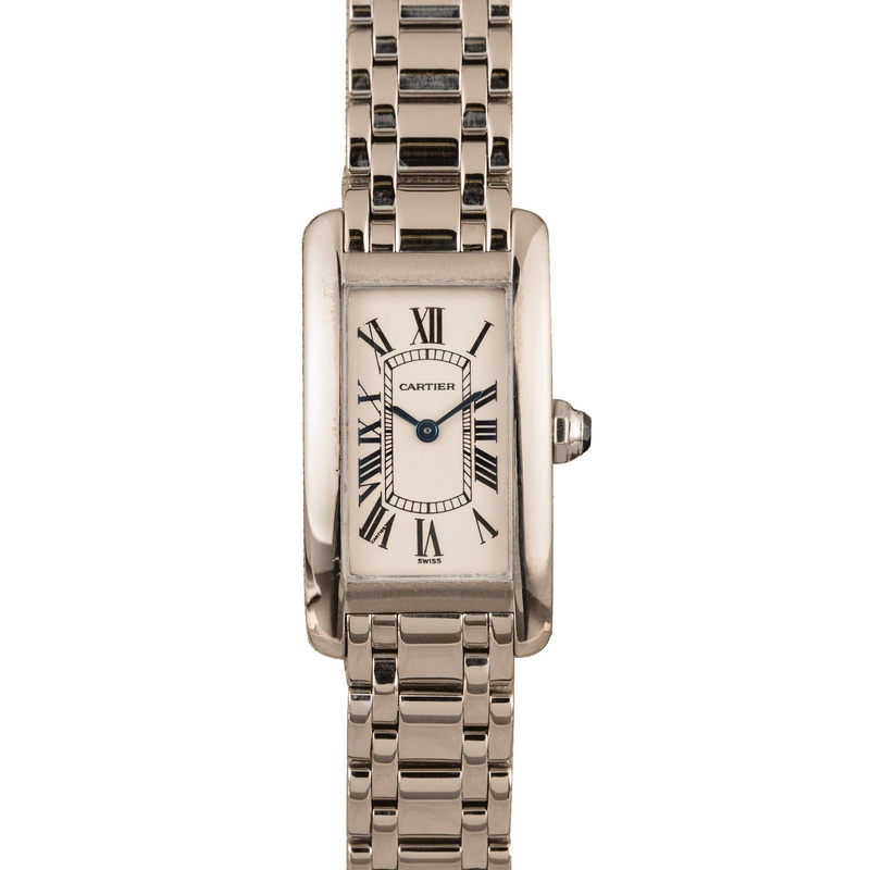 Buy Used Cartier Tank Americaine 1713  – Sku: 130230