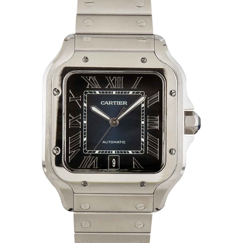 Buy Used Cartier Santos WSSA0013  – Sku: 162474