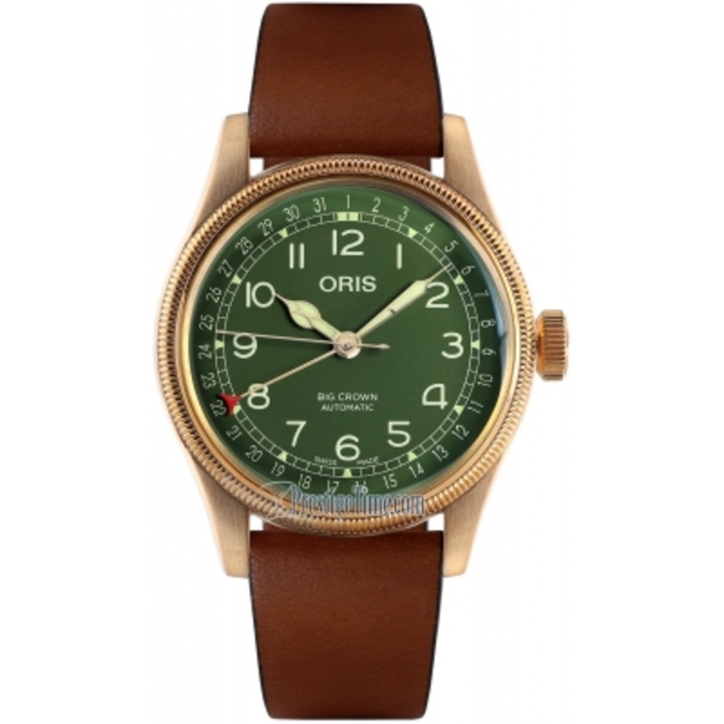 01 754 7741 3167-07 5 20 58BR 80th Anniversary Edition Oris Big Crown Pointer Date 40mm Mens Watch