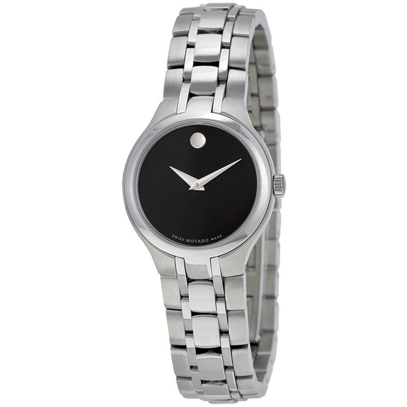 0606368 Movado Museum Black Dial Women’s Watch