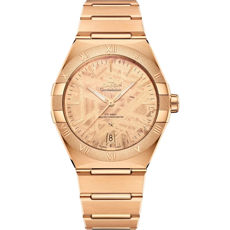 Omega 131.50.41.21.99.001 Constellation Meteorite Dial Moonshine Gold 41mm