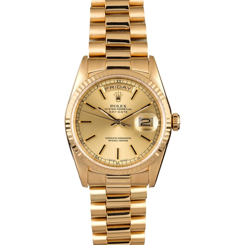 Rolex President 18238 Champagne Day-Date