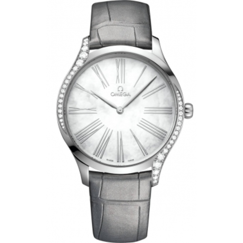 428.18.39.60.05.001 Omega De Ville Tresor Quartz 39mm Ladies Watch