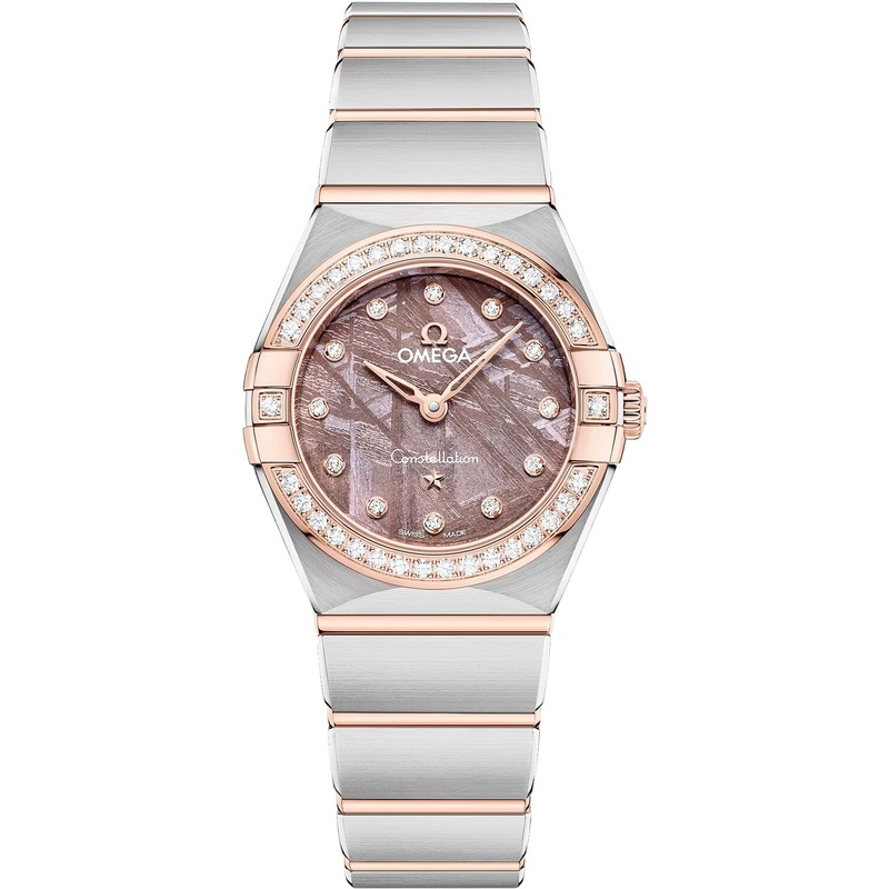 Omega Constellation Meteorite Dial Steel Gold and Diamonds 25mm 1131.25.25.60.99.001