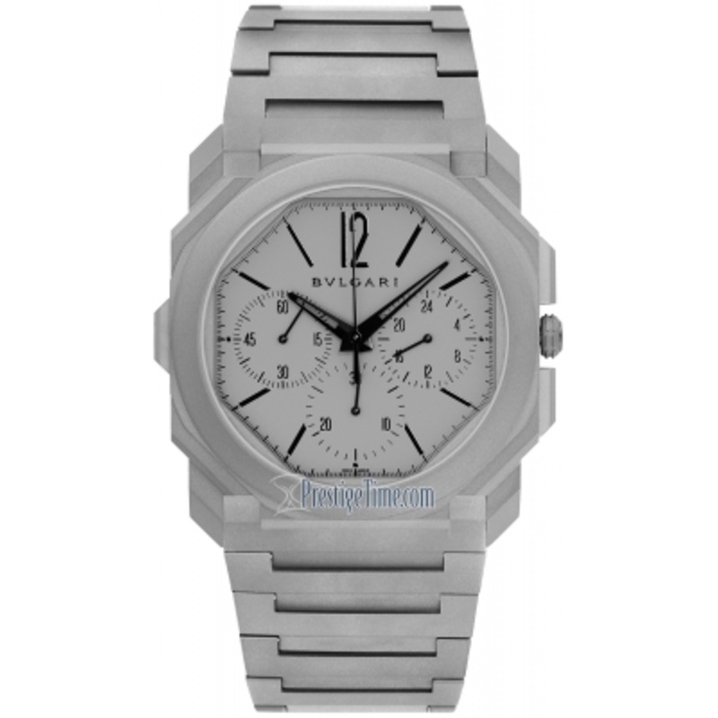 103068 Bulgari Octo Finissimo Chronograph GMT Automatic 42mm Mens Watch