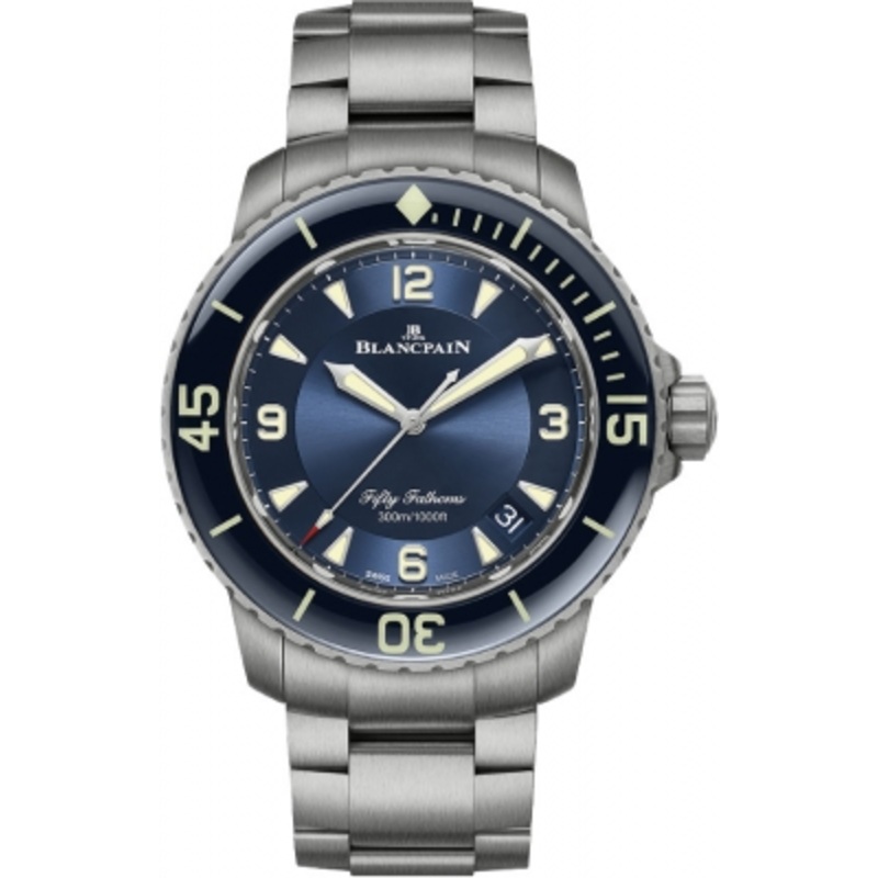 5015-12b40-98b   Blancpain Fifty Fathoms Automatic Mens Watch