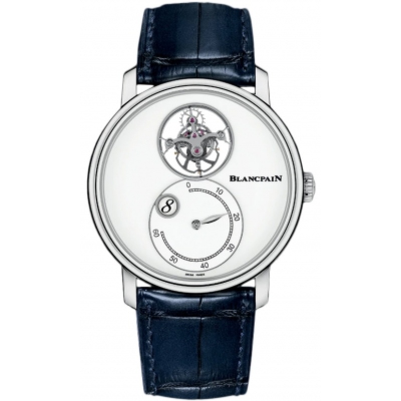 66260-3433-55b   Blancpain Villeret Tourbillon Jump Hours Retrograde Minutes 42mm Mens Watch
