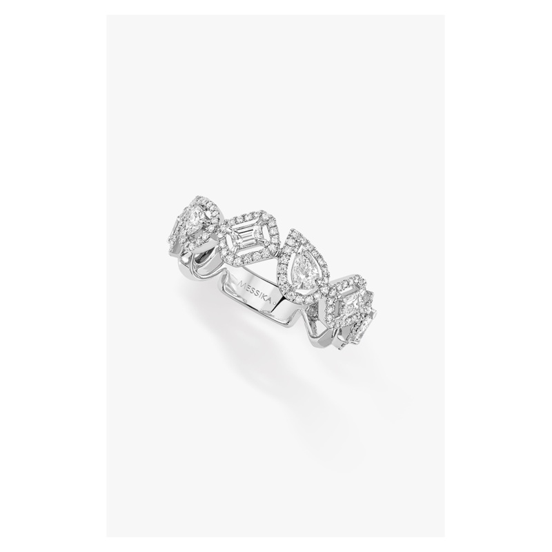 My Twin Ring in White Gold Size 53 – Messika