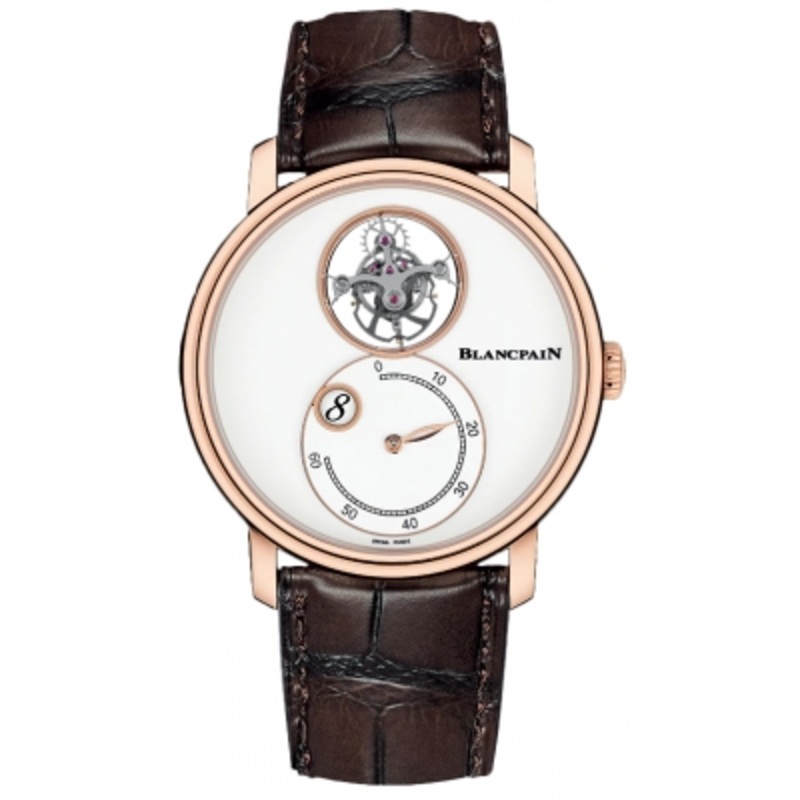 66260-3633-55b   Blancpain Villeret Tourbillon Jump Hours Retrograde Minutes 42mm Mens Watch