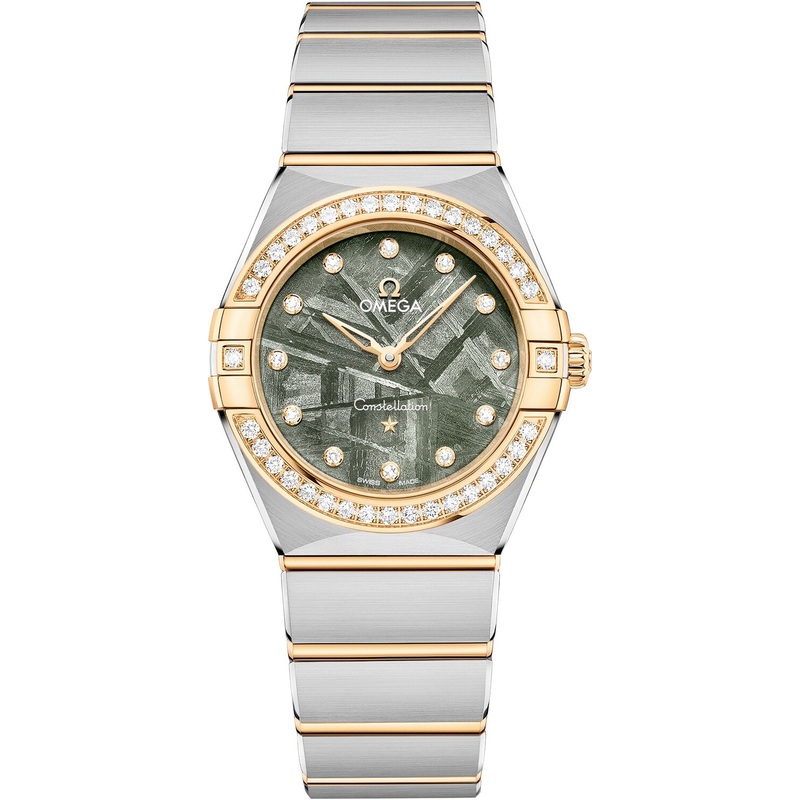 Omega Constellation Meteorite Dial Steel Gold and Diamonds 28mm 131.25.28.60.99.002