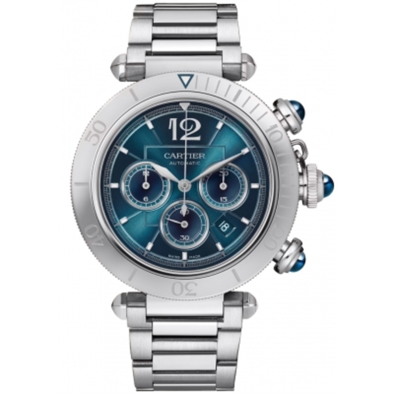 wspa0039 Cartier Pasha Chronograph 41mm Mens Watch