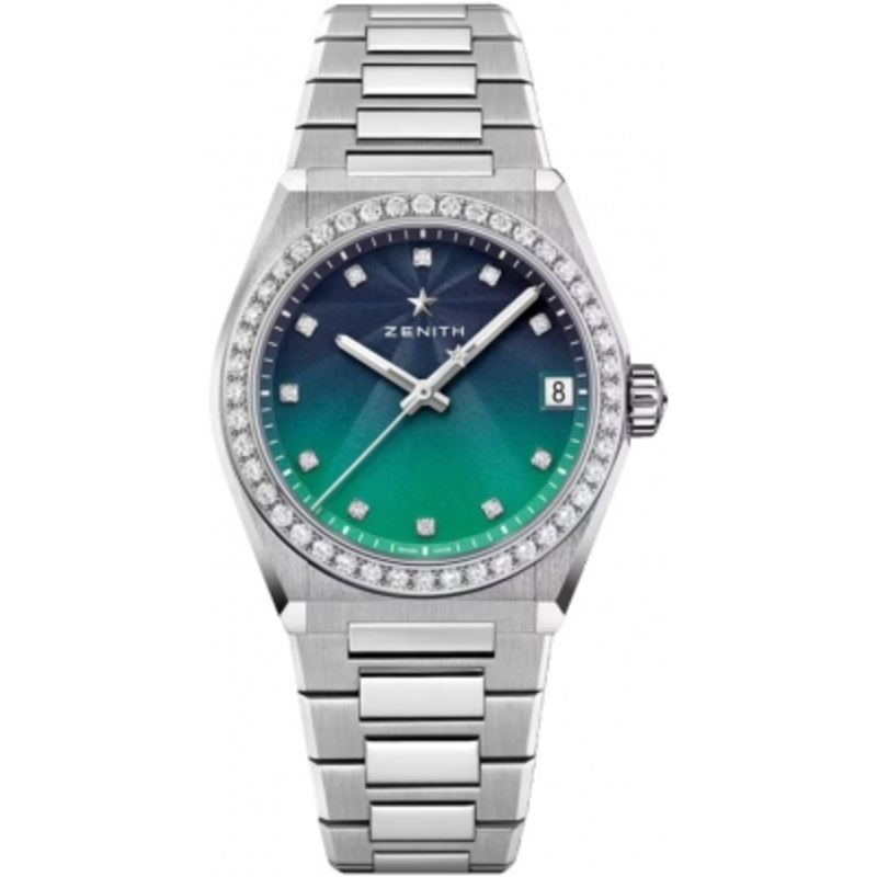 16.9200.670/34.MI001 Borealis Zenith Defy Midnight Automatic 36mm Ladies Watch