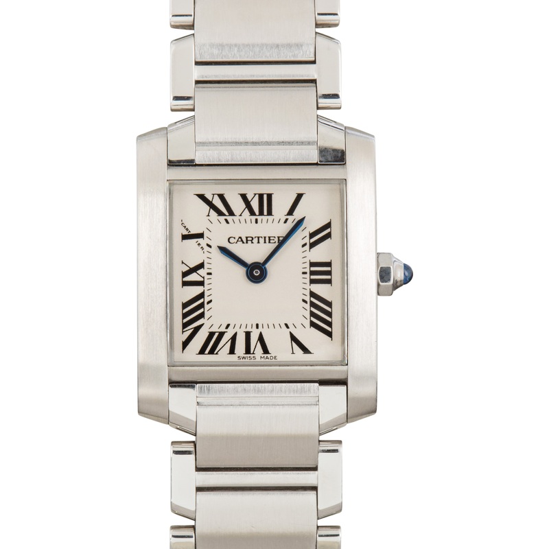 Buy Used Cartier Tank Francaise W51008Q3  – Sku: 181171