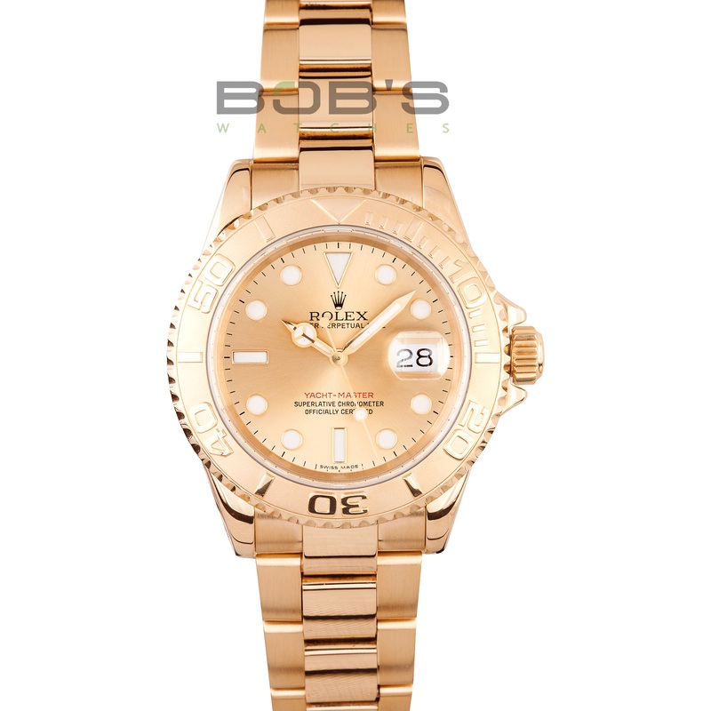 Rolex Yachtmaster 18k Yellow Gold – Save At Bob’s Watches