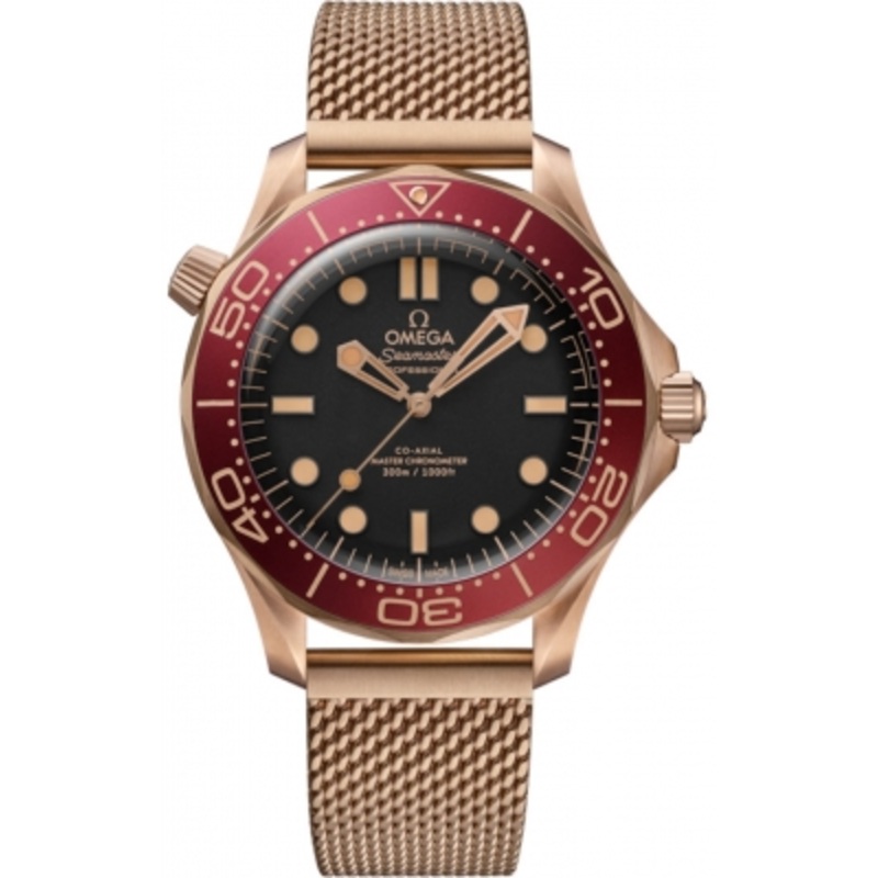 210.90.42.20.01.003 Bronze Gold Omega Seamaster Diver 300m Co-Axial Master Chronometer 42mm Mens Watch