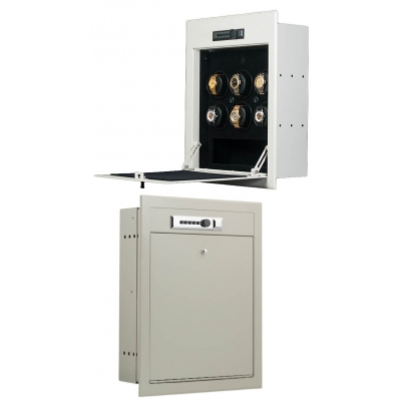 W21700 | WallSafe 6 – Six Watch Wall Safe by Orbita Winders & Cases