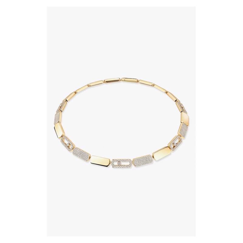 Imperial Move Necklace in Yellow Gold – Messika