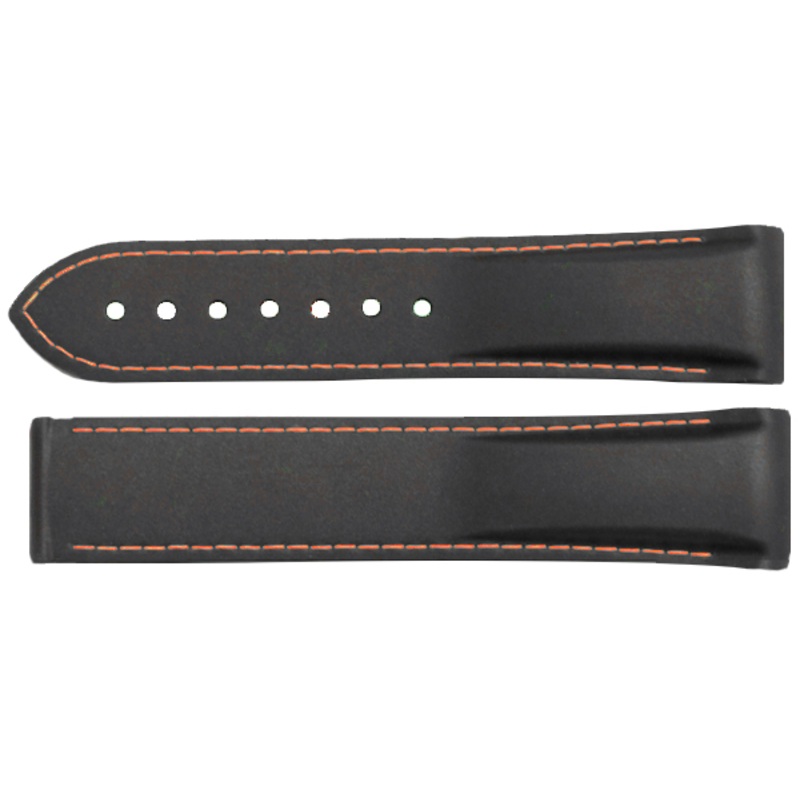 98000436 Omega Seamaster Planet Ocean 21MM Black Rubber Strap
