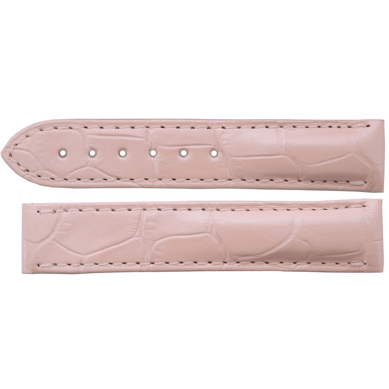 Brand New Omega Speedmaster / Deville 17mm Pink Strap – 98000203
