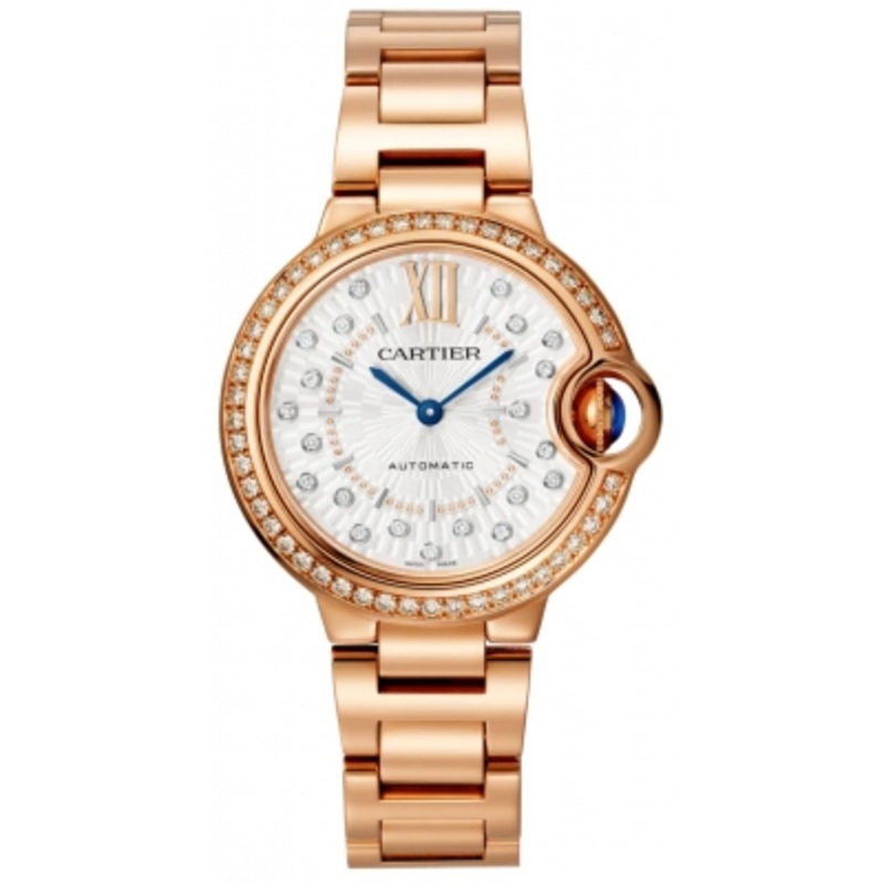 wjbb0082 Cartier Ballon Bleu 33mm Ladies Watch