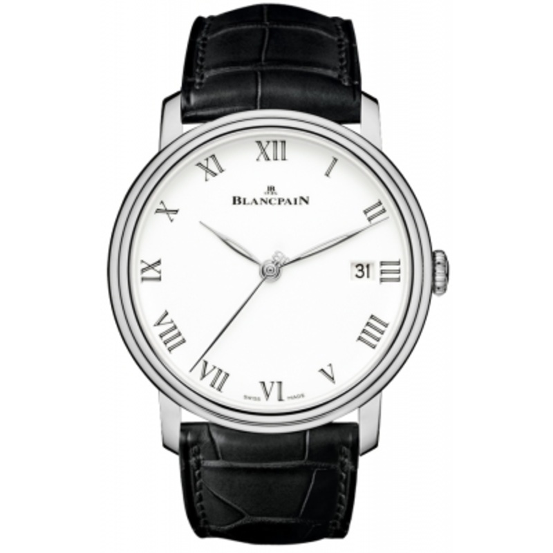 6630-1531-55b   Blancpain Villeret 8 Days Automatic 42mm Mens Watch