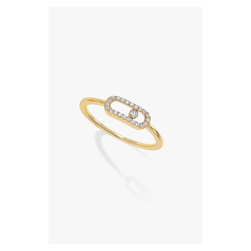 Move Uno Ring in Yellow Gold Size 54 – Messika