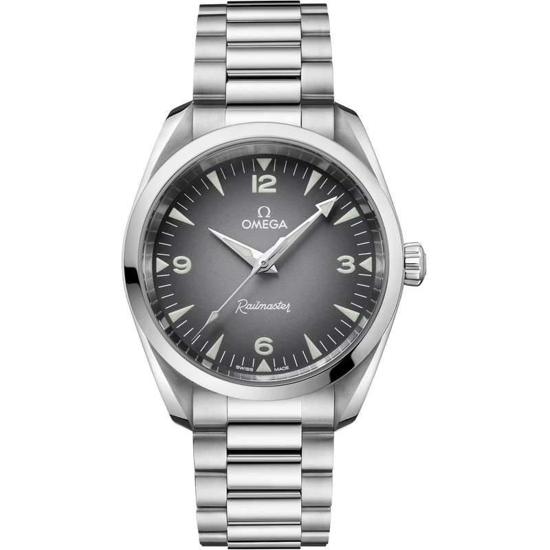 Omega 235.10.38.20.06.001 Railmaster on Bracelet