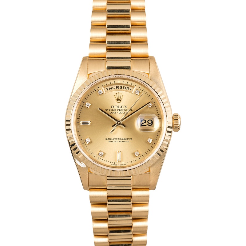 Rolex President Bark Finish – Savings up to 50% at Bobs!