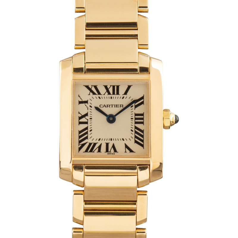 Buy Used Cartier Tank Francaise W50002N2  – Sku: 174790