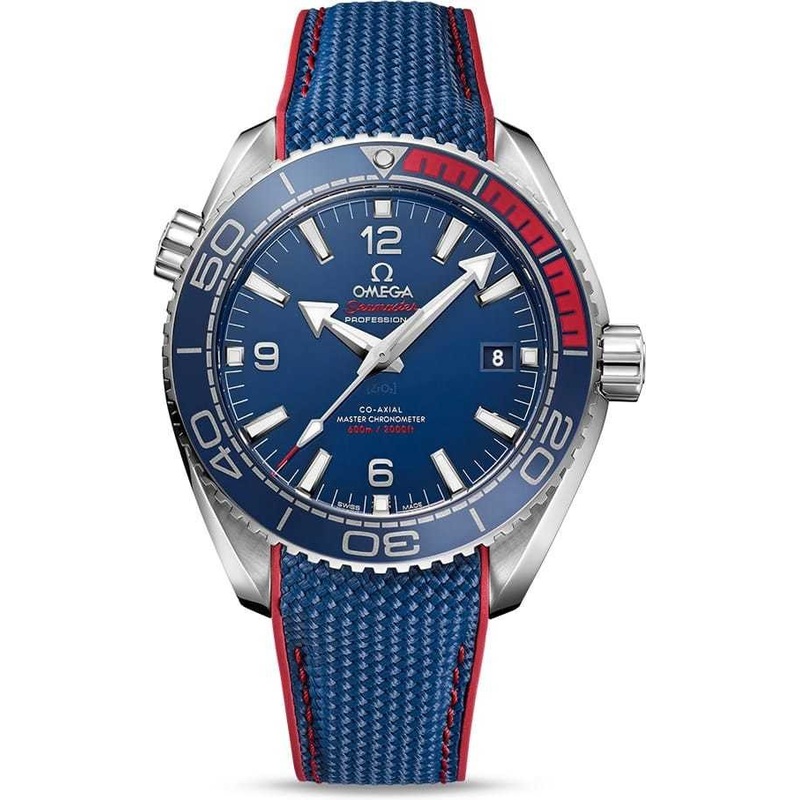 Omega Seamaster Pyeongchang Limited Edition Blue and Red