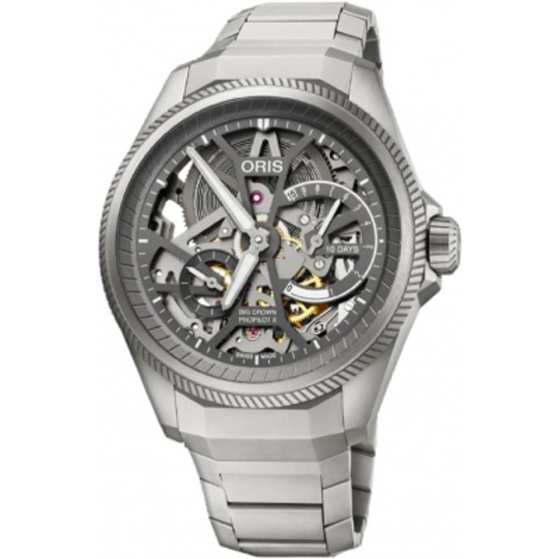 01 115 7759 7153-Set7 22 01TLC Oris Big Crown ProPilot X Calibre 115 44mm Mens Watch