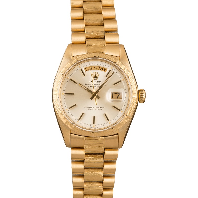 Rolex President 1807 Barked Finish