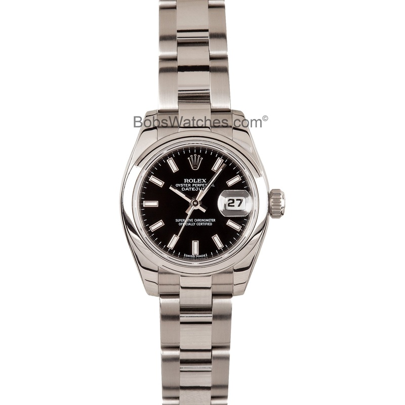 Used Rolex Datejust 116333 Black Roman Dial