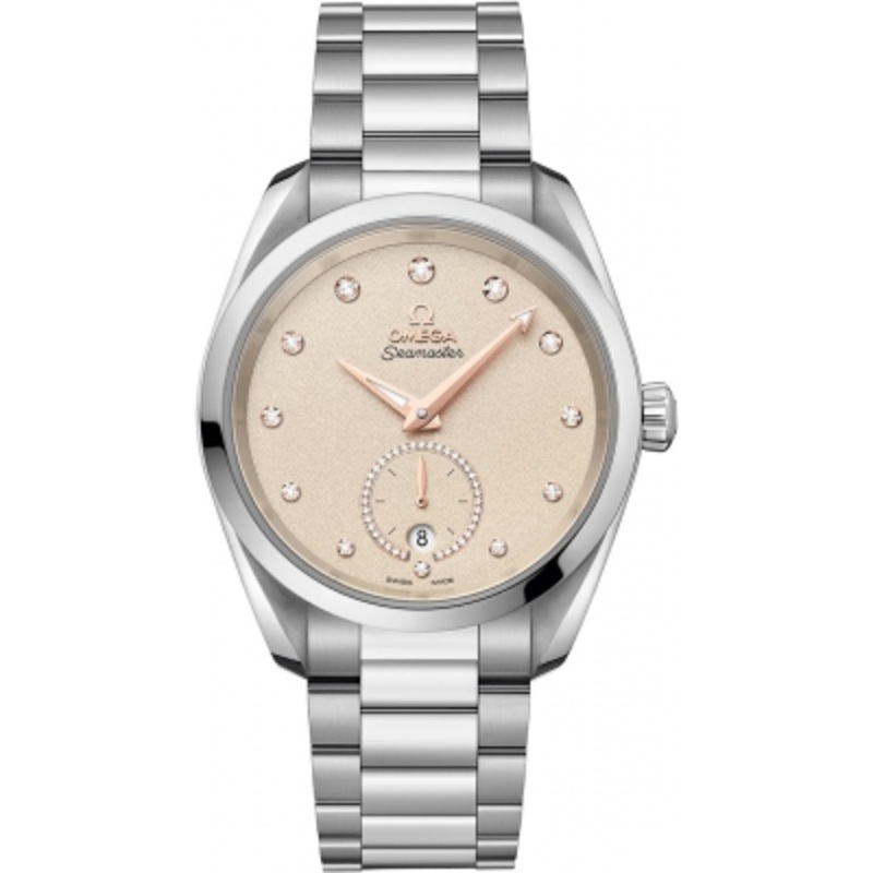 220.10.38.20.59.001   Omega Aqua Terra 150m Small Seconds 38mm Ladies Watch