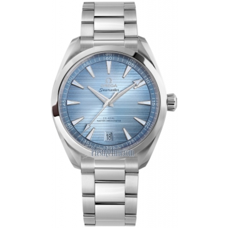 220.10.41.21.03.005 SUMMER BLUE Omega Aqua Terra 150M Co-Axial Master Chronometer 41mm Mens Watch