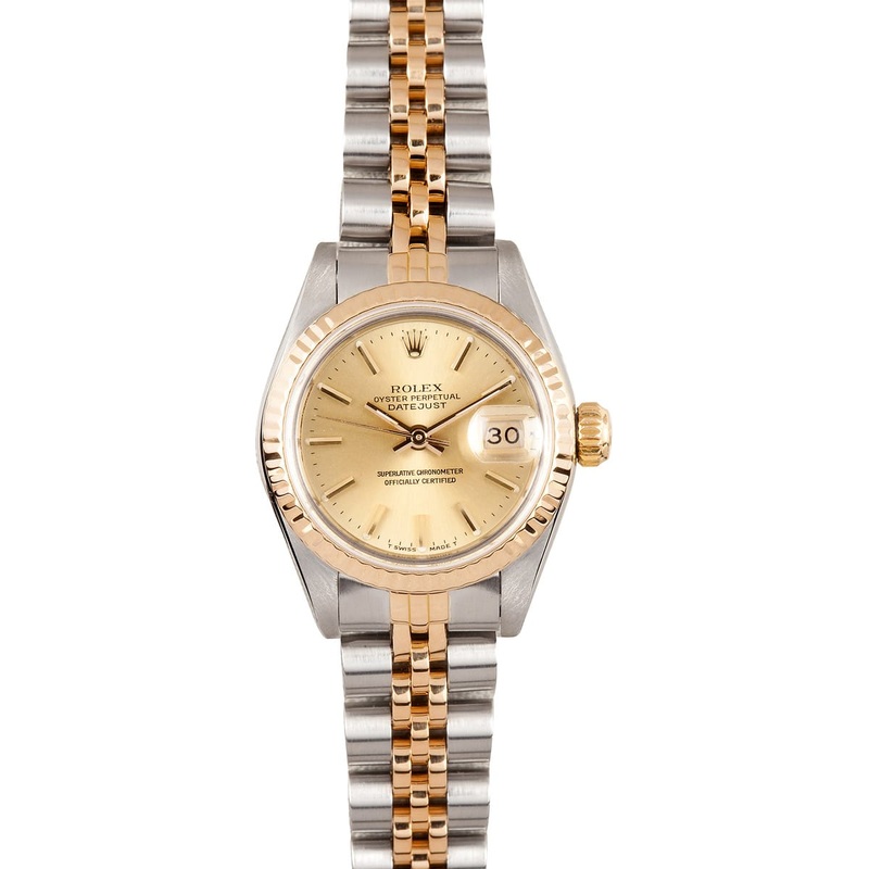 Rolex Lady Oyster Perpetual Champagne Dial 6719 – Ships Free, no Sales Tax