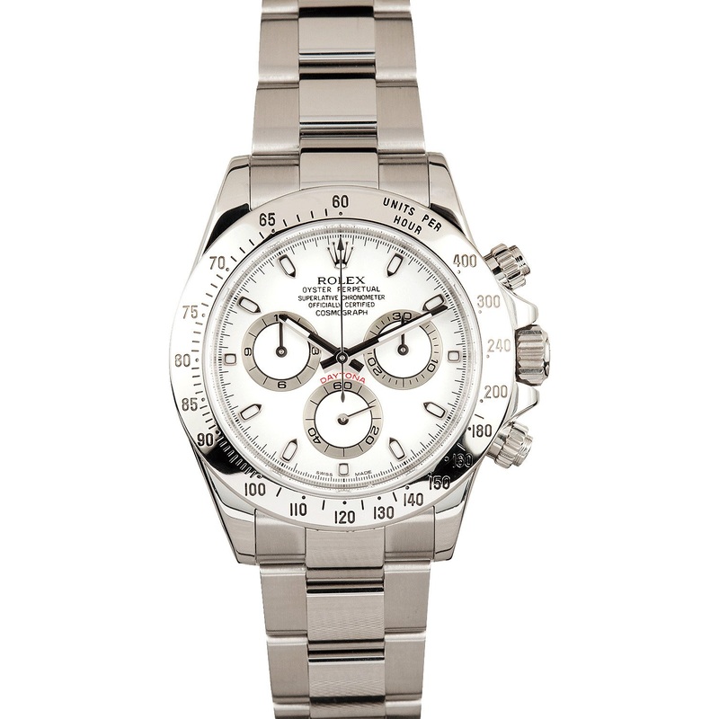 Rolex White Daytona 116520 2 – Save At Bob’s Watches