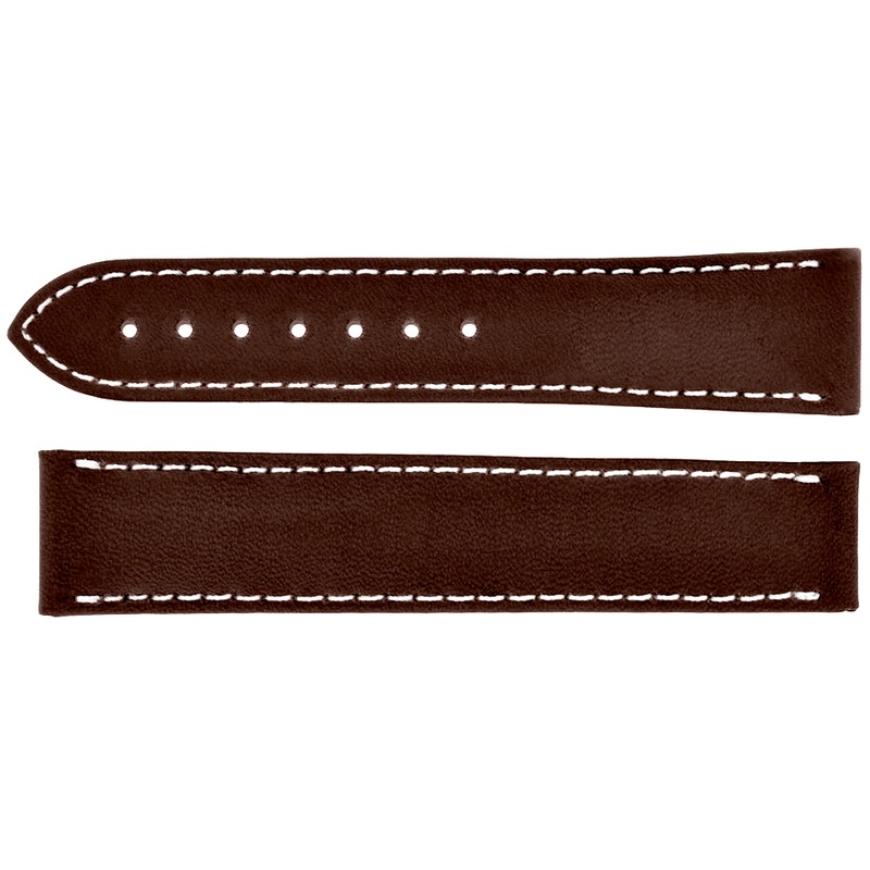 032CUZ000219 | Omega Aqua Terra 20mm Brown Leather Strap