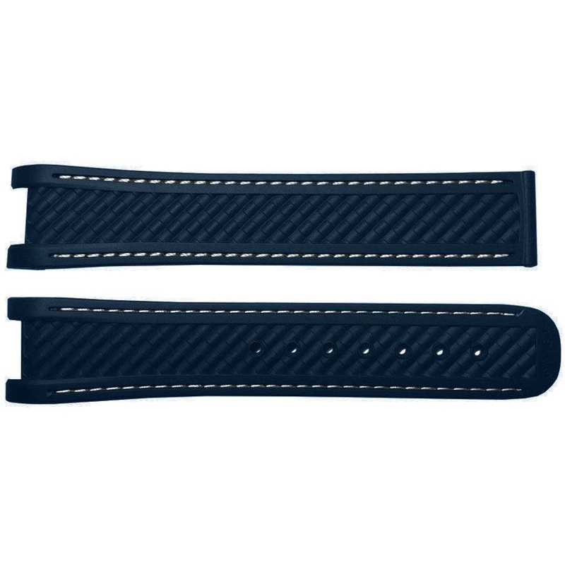 032CVZ007479 Omega Seamaster Aqua Terra Blue Rubber Strap