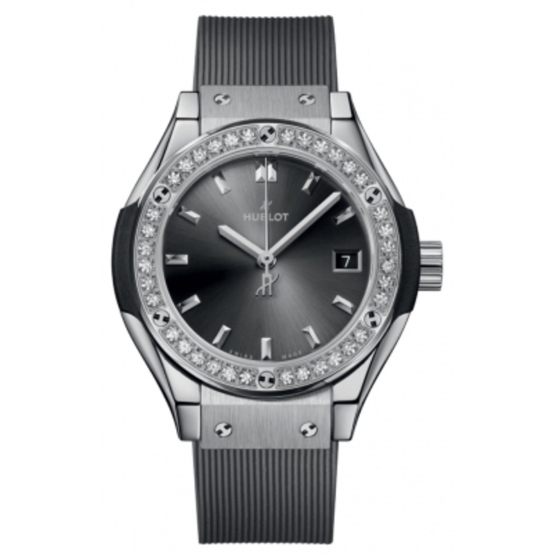 591.NX.7070.RX.1204   Hublot Classic Fusion Quartz 29mm Ladies Watch