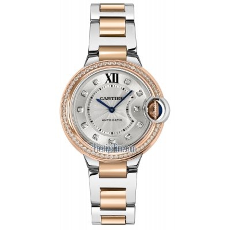 w3bb0023 Cartier Ballon Bleu 33mm Ladies Watch