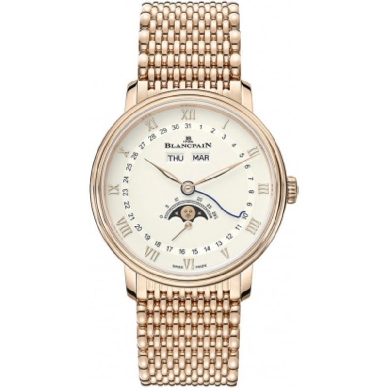 6264-3642-mmb   Blancpain Villeret Moonphase & Complete Calendar 38mm Mens Watch
